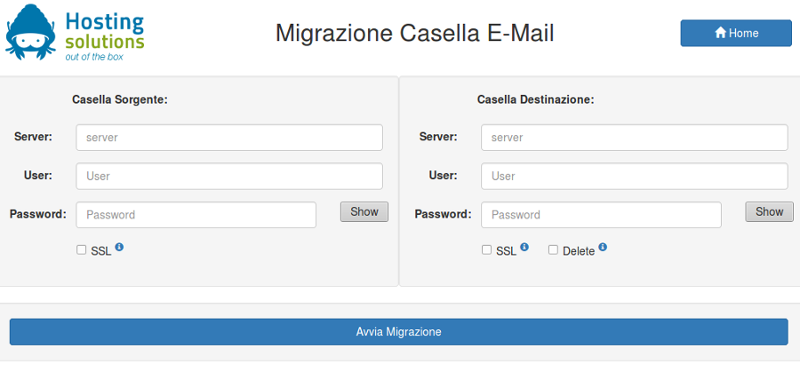 single mailbox migration